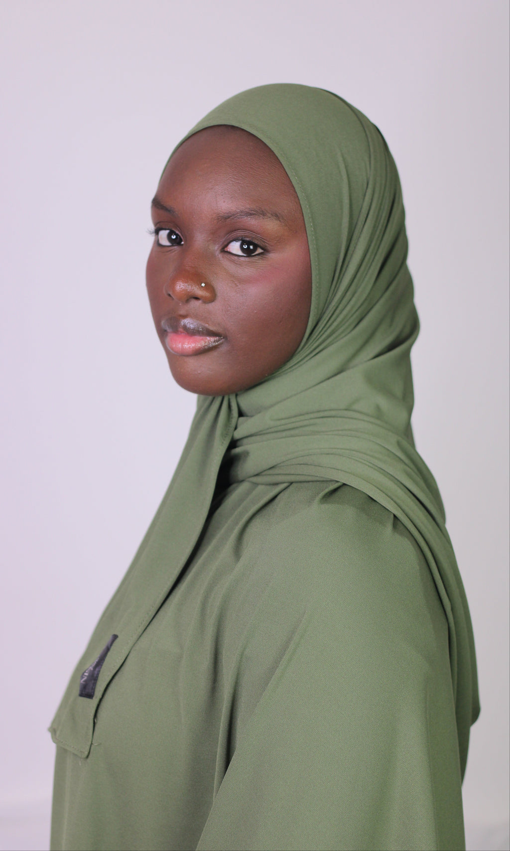 Le Hijab Jersey Premium vert