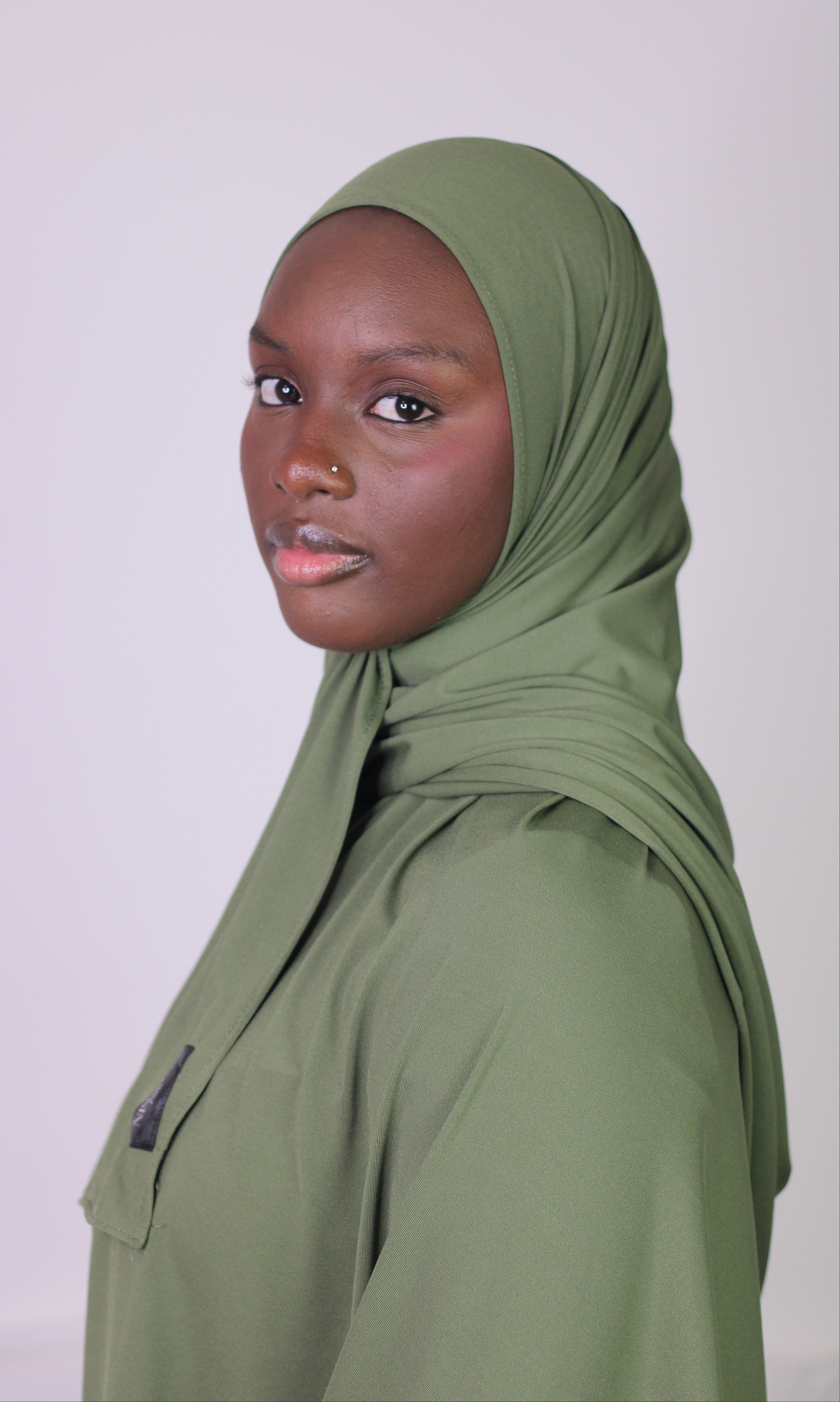 Le Hijab Jersey Premium vert