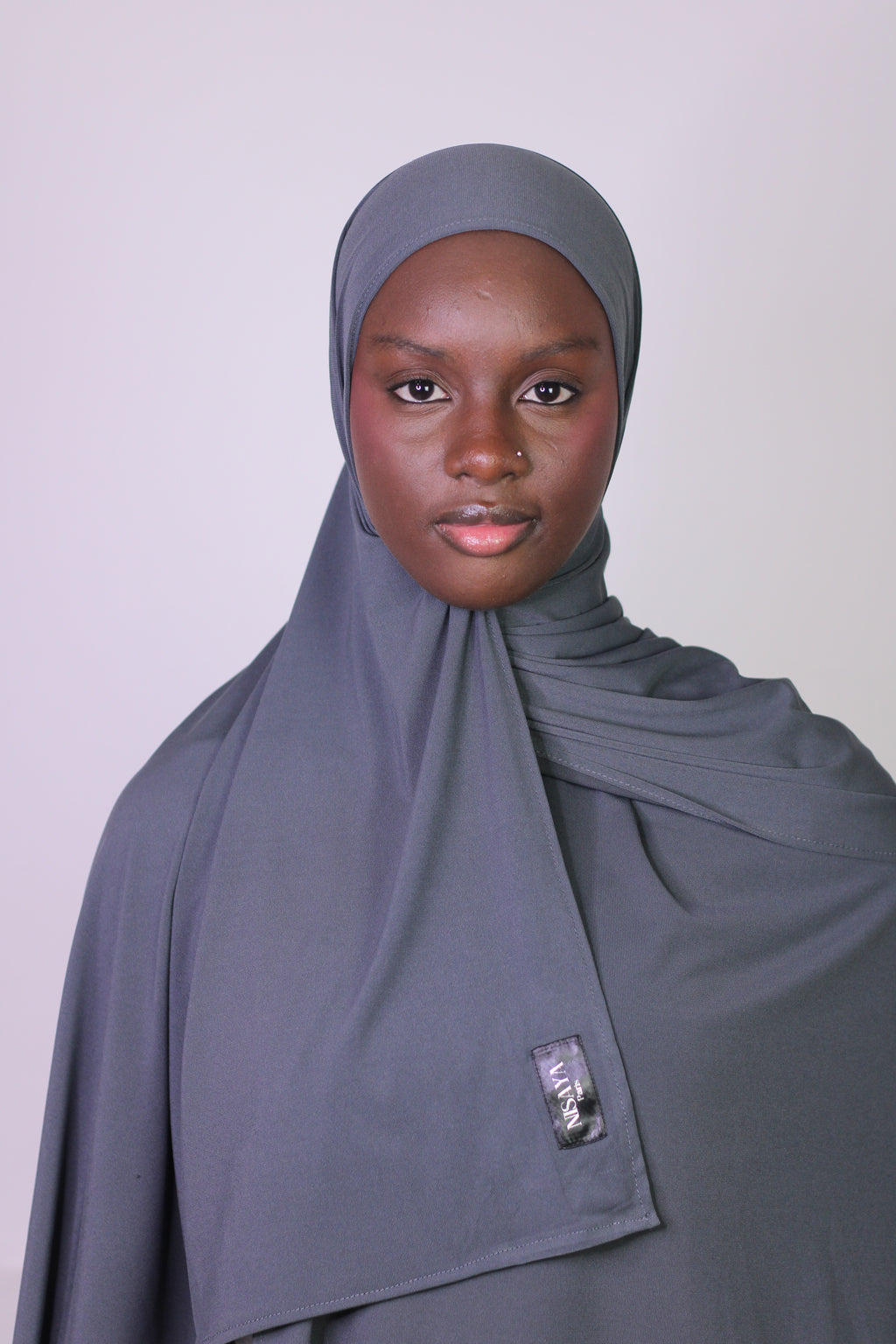Le Hijab Jersey Premium gris