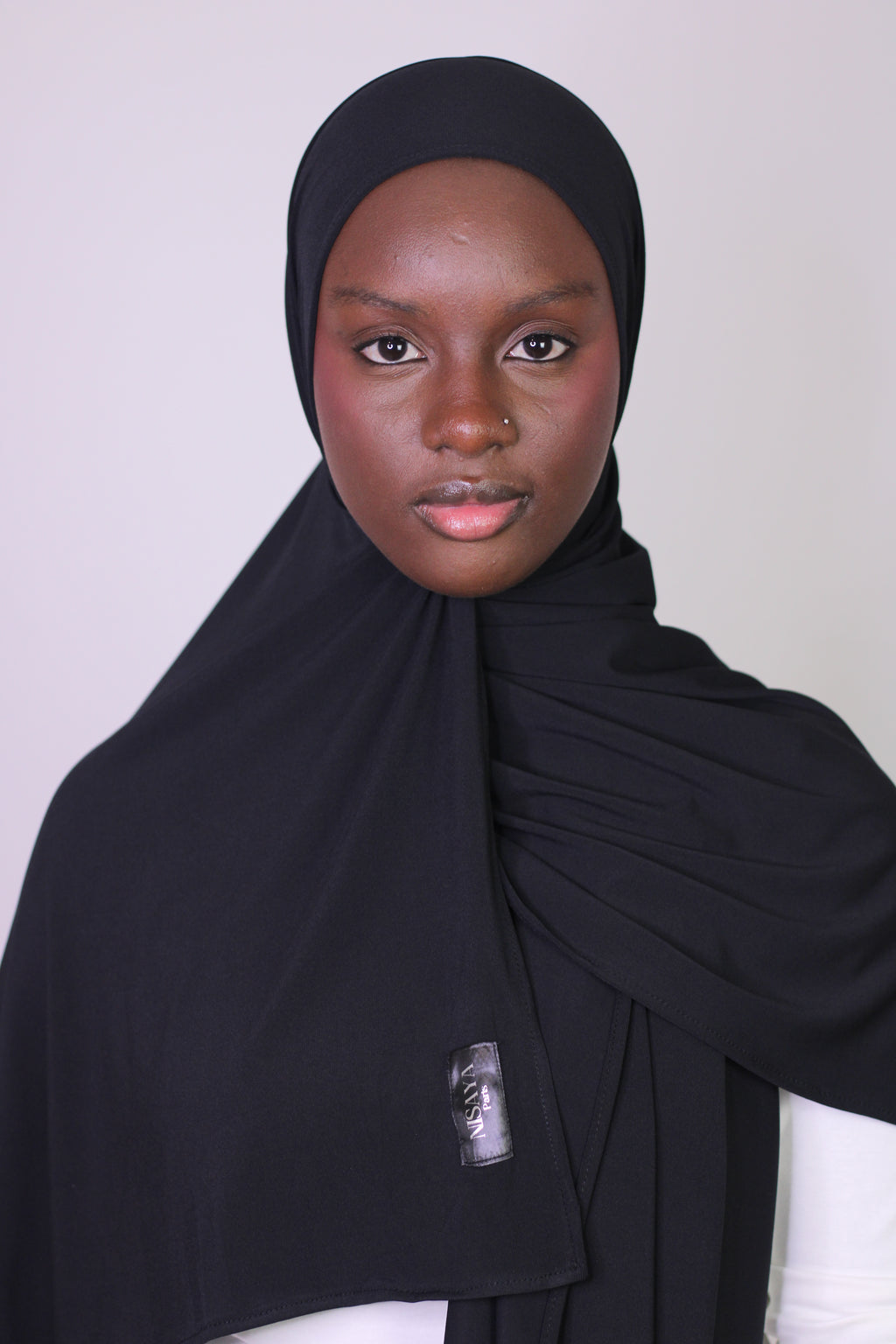 Le Hijab Jersey Premium noir
