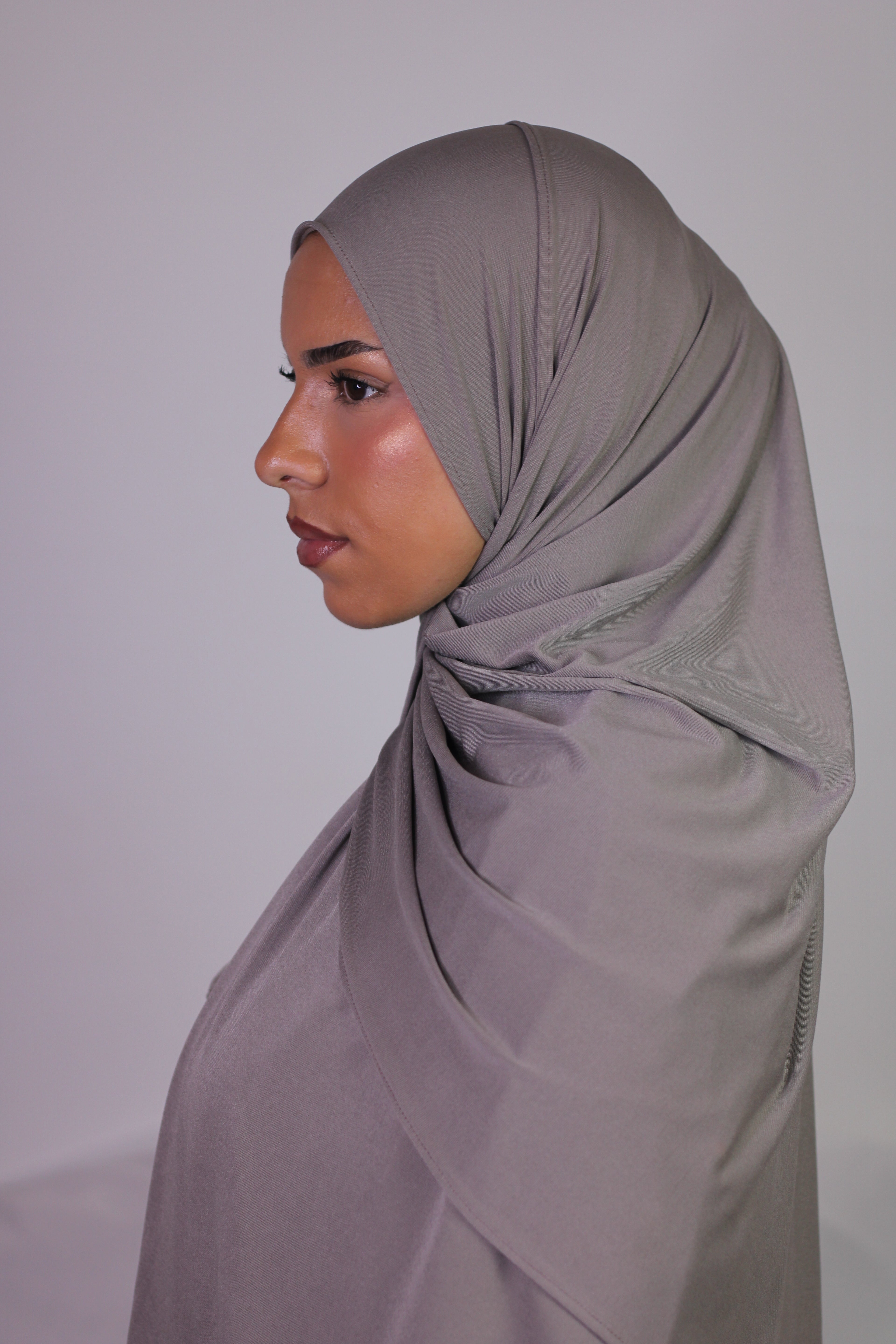 Le Hijab Jersey Premium taupe
