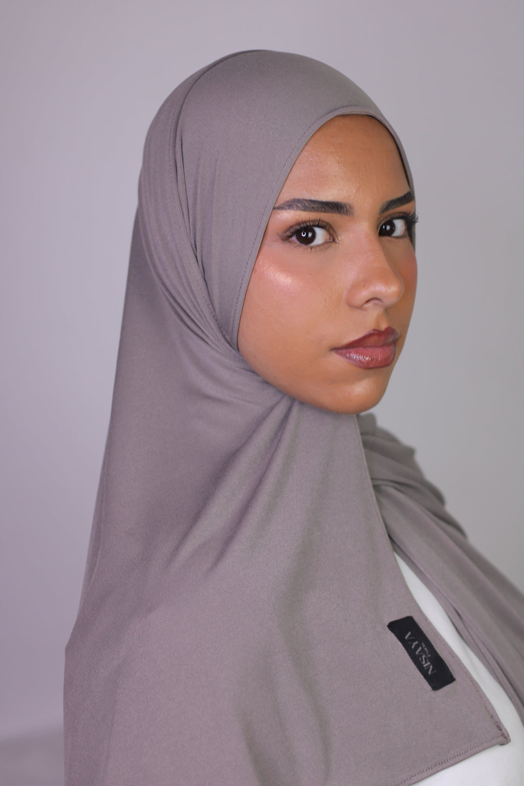 Le Hijab Jersey Premium taupe