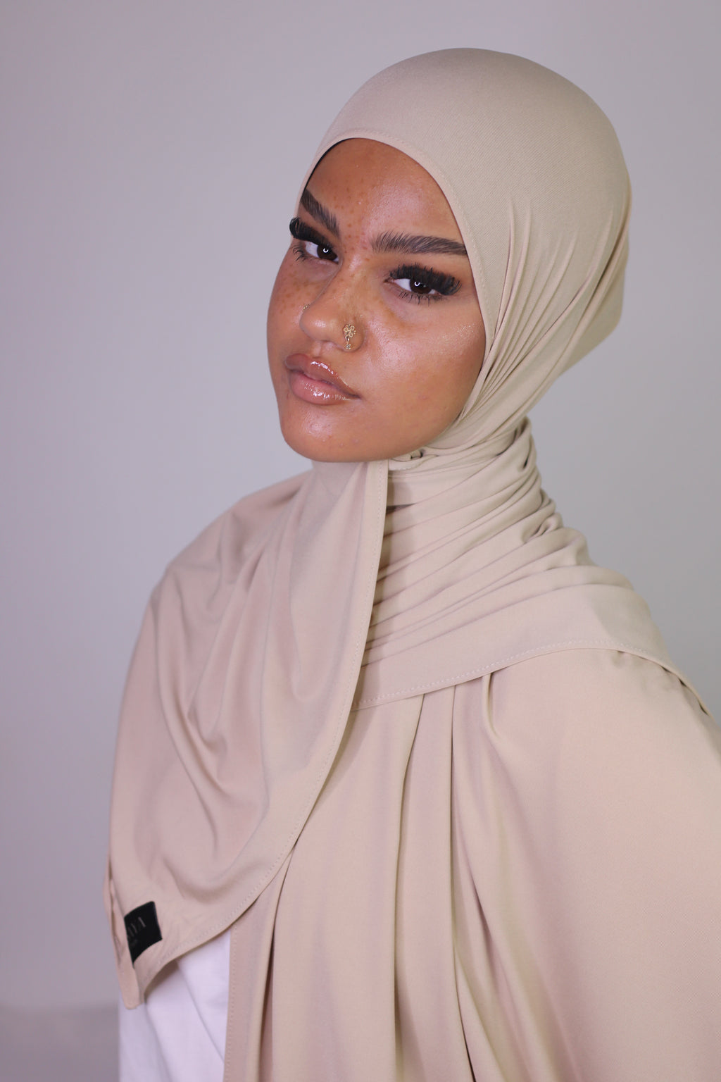 Le Hijab Jersey Premium beige