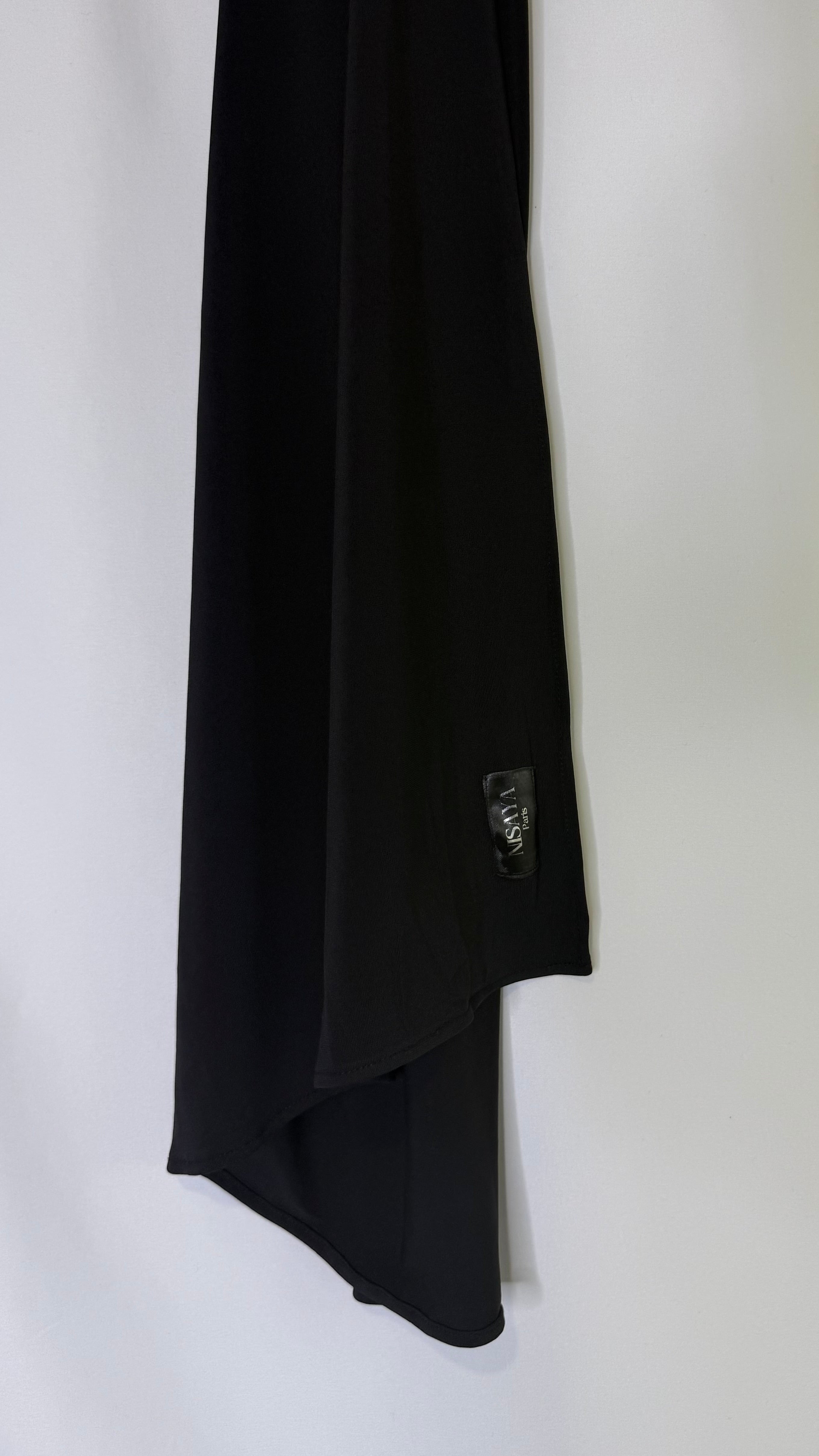 Le Hijab Jersey Premium noir