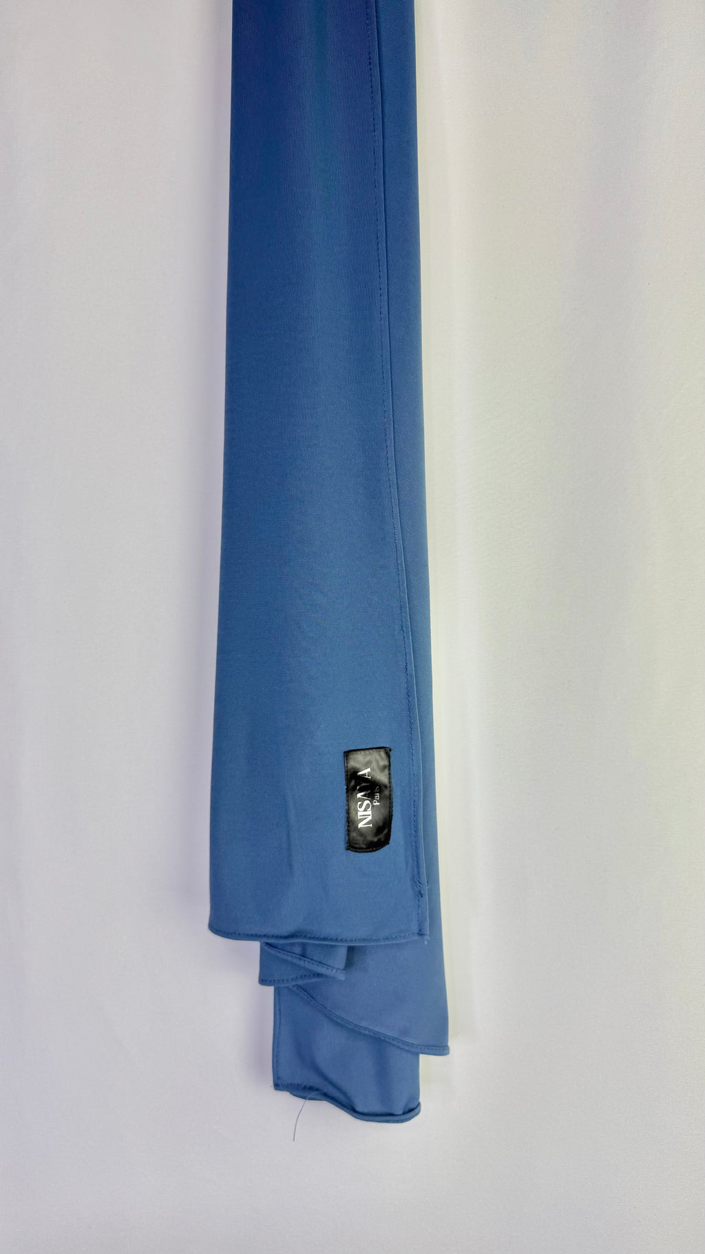 Le Hijab Jersey Premium bleu denim